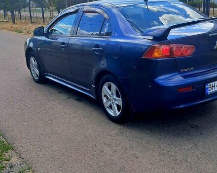 Мицубиси Лансер 2008 в Черноморске (Ильичевске) на Automoto.ua Синий Мицубиси Лансер, объемом двигателя 2 л и пробегом 242 тыс. км за 5300 $, фото 3 на Automoto.ua