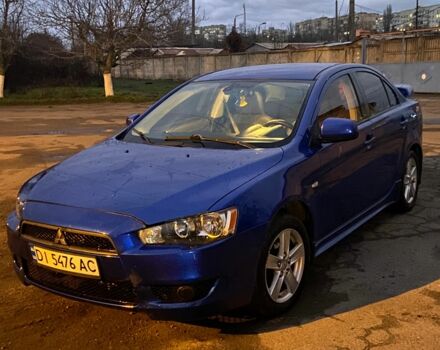 Синий Мицубиси Лансер, объемом двигателя 2 л и пробегом 176 тыс. км за 5300 $, фото 1 на Automoto.ua