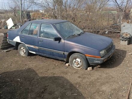 Мицубиси Лансер 1986 в Днепре (Днепропетровске) на Automoto.ua Синий Мицубиси Лансер, объемом двигателя 1.8 л и пробегом 200 тыс. км за 500 $, фото 1 на Automoto.ua