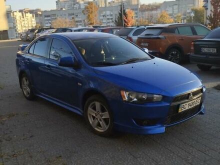 Мицубиси Лансер 2010 в Жовкве на Automoto.ua Синий Мицубиси Лансер, объемом двигателя 2 л и пробегом 220 тыс. км за 6400 $, фото 1 на Automoto.ua
