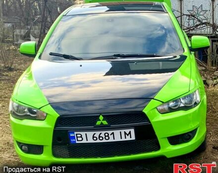 Зелений Міцубісі Lancer, об'ємом двигуна 2 л та пробігом 227 тис. км за 7200 $, фото 1 на Automoto.ua