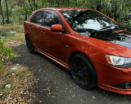 Мицубиси Лансер 2008 в Днепре (Днепропетровске) на Automoto.ua Оранжевый Мицубиси Лансер, объемом двигателя 2 л и пробегом 164 тыс. км за 9000 $, фото 3 на Automoto.ua