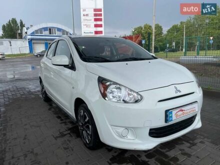Мицубиси Мираж 2014 в Николаеве на Automoto.ua Белый Мицубиси Мираж, объемом двигателя 1.19 л и пробегом 76 тыс. км за 7199 $, фото 1 на Automoto.ua