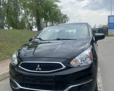Черный Мицубиси Мираж, объемом двигателя 1.2 л и пробегом 40 тыс. км за 9450 $, фото 1 на Automoto.ua