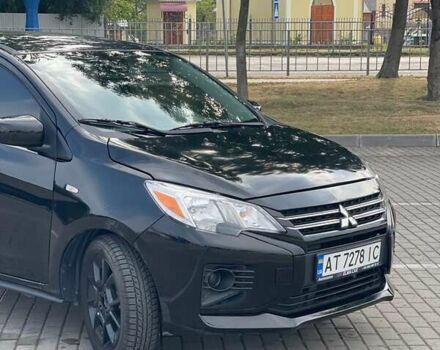 Черный Мицубиси Мираж, объемом двигателя 1.2 л и пробегом 58 тыс. км за 10599 $, фото 1 на Automoto.ua