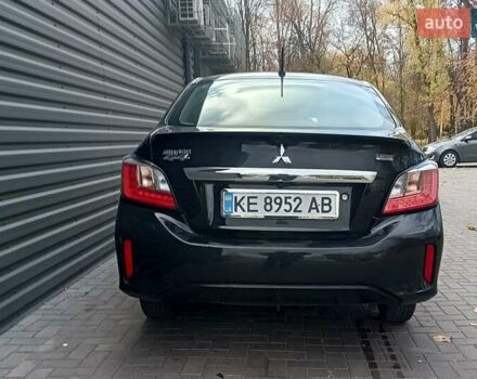 Черный Мицубиси Мираж, объемом двигателя 1.19 л и пробегом 45 тыс. км за 9500 $, фото 2 на Automoto.ua