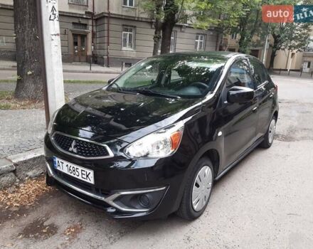 Черный Мицубиси Мираж, объемом двигателя 1.19 л и пробегом 107 тыс. км за 6500 $, фото 1 на Automoto.ua