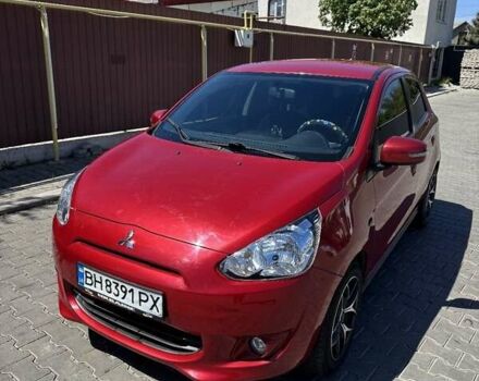 Красный Мицубиси Мираж, объемом двигателя 1.2 л и пробегом 190 тыс. км за 6500 $, фото 2 на Automoto.ua