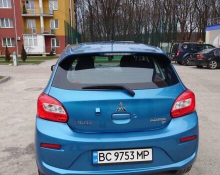 Синий Мицубиси Мираж, объемом двигателя 1.2 л и пробегом 127 тыс. км за 7000 $, фото 7 на Automoto.ua