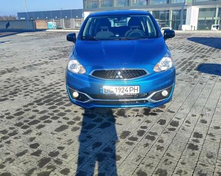 Синий Мицубиси Мираж, объемом двигателя 1.2 л и пробегом 23 тыс. км за 9400 $, фото 3 на Automoto.ua