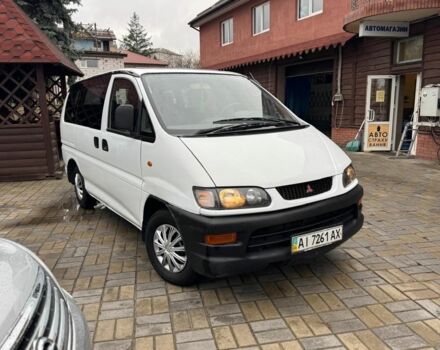 Белый Мицубиси Монтеро, объемом двигателя 2.5 л и пробегом 216 тыс. км за 4700 $, фото 1 на Automoto.ua