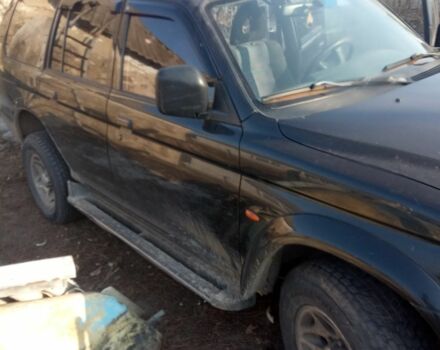 Черный Мицубиси Монтеро, объемом двигателя 3 л и пробегом 85 тыс. км за 7500 $, фото 1 на Automoto.ua