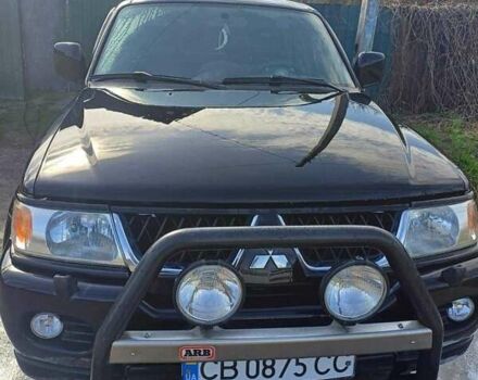 Черный Мицубиси Монтеро, объемом двигателя 3 л и пробегом 100 тыс. км за 11000 $, фото 3 на Automoto.ua