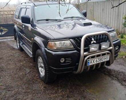 Черный Мицубиси Монтеро, объемом двигателя 2.5 л и пробегом 207 тыс. км за 7000 $, фото 1 на Automoto.ua