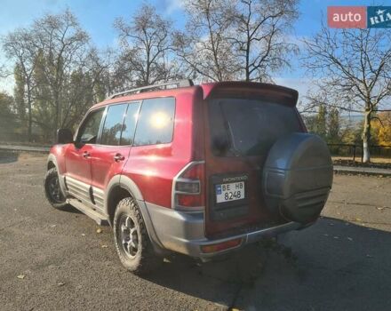Красный Мицубиси Монтеро, объемом двигателя 3.5 л и пробегом 160 тыс. км за 8000 $, фото 7 на Automoto.ua