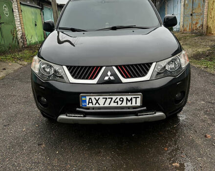 Чорний Міцубісі Аутлендер ХЛ, об'ємом двигуна 2.4 л та пробігом 283 тис. км за 8900 $, фото 9 на Automoto.ua