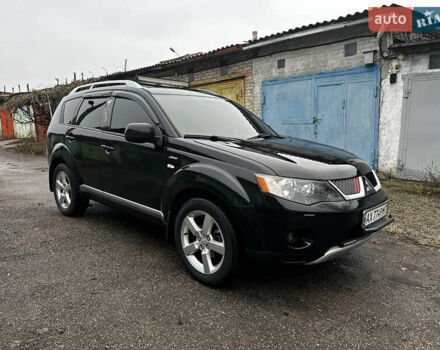 Черный Мицубиси Аутлендер ХЛ, объемом двигателя 2.4 л и пробегом 283 тыс. км за 8900 $, фото 8 на Automoto.ua