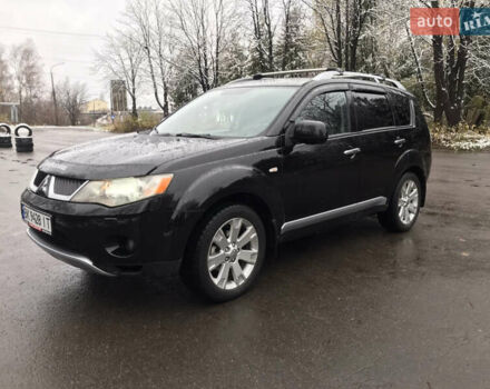 Чорний Міцубісі Аутлендер ХЛ, об'ємом двигуна 2 л та пробігом 306 тис. км за 9799 $, фото 5 на Automoto.ua