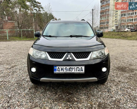 Чорний Міцубісі Аутлендер ХЛ, об'ємом двигуна 2.4 л та пробігом 229 тис. км за 9790 $, фото 1 на Automoto.ua