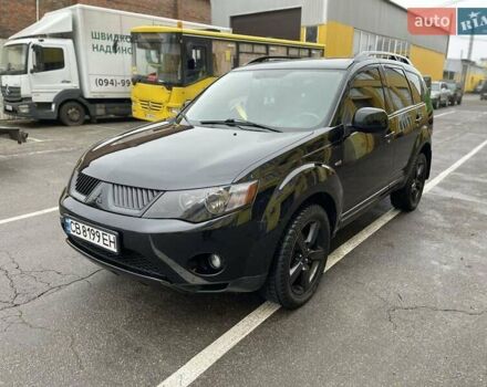 Черный Мицубиси Аутлендер ХЛ, объемом двигателя 2.4 л и пробегом 198 тыс. км за 9200 $, фото 8 на Automoto.ua