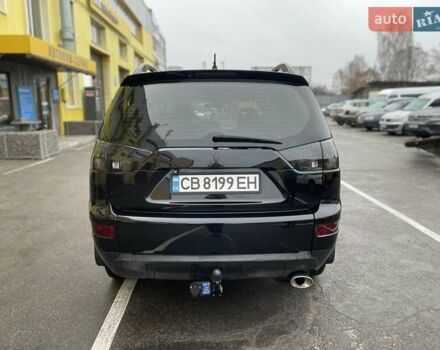Черный Мицубиси Аутлендер ХЛ, объемом двигателя 2.4 л и пробегом 198 тыс. км за 9200 $, фото 5 на Automoto.ua