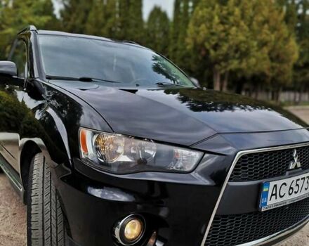 Черный Мицубиси Аутлендер ХЛ, объемом двигателя 2.2 л и пробегом 228 тыс. км за 10150 $, фото 10 на Automoto.ua