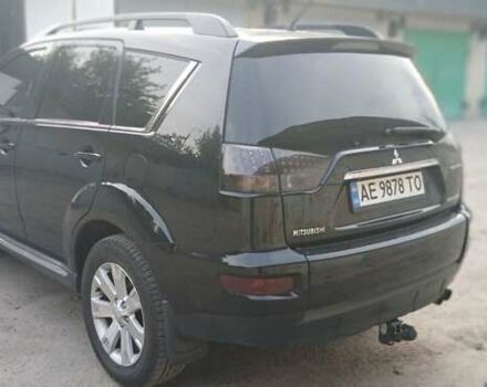 Черный Мицубиси Аутлендер ХЛ, объемом двигателя 2.3 л и пробегом 190 тыс. км за 12500 $, фото 4 на Automoto.ua
