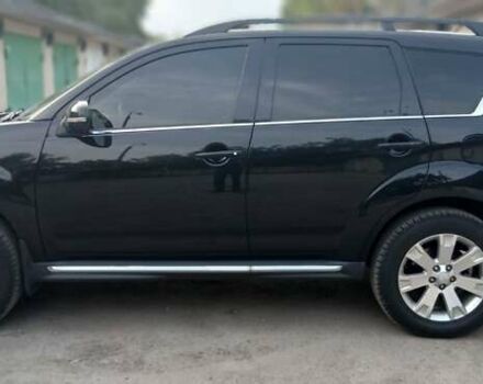 Черный Мицубиси Аутлендер ХЛ, объемом двигателя 2.3 л и пробегом 190 тыс. км за 12500 $, фото 2 на Automoto.ua