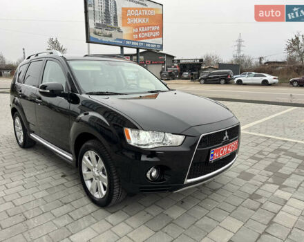 Чорний Міцубісі Аутлендер ХЛ, об'ємом двигуна 2.2 л та пробігом 155 тис. км за 12299 $, фото 2 на Automoto.ua