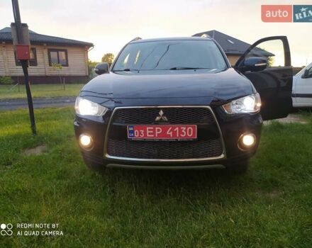 Черный Мицубиси Аутлендер ХЛ, объемом двигателя 2.2 л и пробегом 270 тыс. км за 12000 $, фото 21 на Automoto.ua