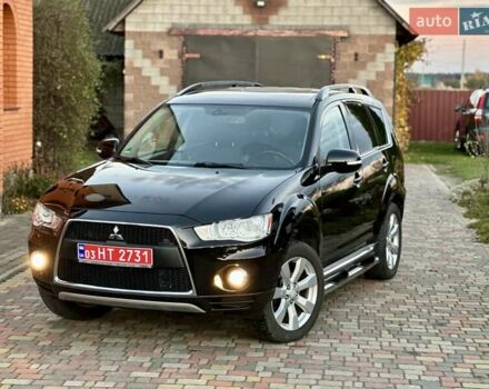 Черный Мицубиси Аутлендер ХЛ, объемом двигателя 2.2 л и пробегом 232 тыс. км за 11700 $, фото 6 на Automoto.ua