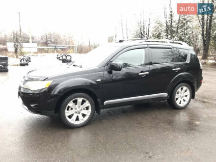 Чорний Міцубісі Аутлендер ХЛ, об'ємом двигуна 2 л та пробігом 306 тис. км за 9500 $, фото 1 на Automoto.ua