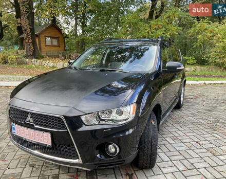 Черный Мицубиси Аутлендер ХЛ, объемом двигателя 2.2 л и пробегом 138 тыс. км за 12250 $, фото 1 на Automoto.ua