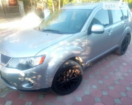 Серый Мицубиси Аутлендер ХЛ, объемом двигателя 2.36 л и пробегом 248 тыс. км за 7100 $, фото 9 на Automoto.ua