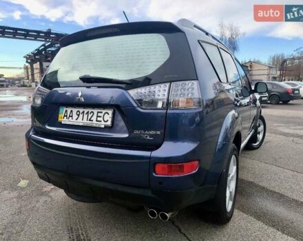 Синий Мицубиси Аутлендер ХЛ, объемом двигателя 3 л и пробегом 197 тыс. км за 9200 $, фото 8 на Automoto.ua