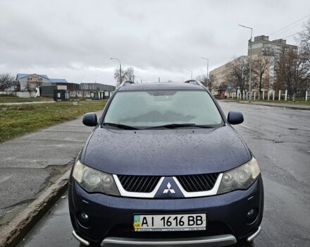 Синий Мицубиси Аутлендер ХЛ, объемом двигателя 2.4 л и пробегом 282 тыс. км за 9500 $, фото 12 на Automoto.ua