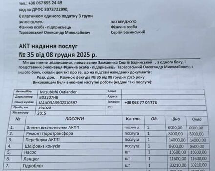 Белый Мицубиси Аутлендер, объемом двигателя 2.36 л и пробегом 191 тыс. км за 13950 $, фото 39 на Automoto.ua