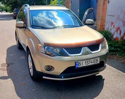 Бежевый Мицубиси Аутлендер, объемом двигателя 2.4 л и пробегом 204 тыс. км за 8500 $, фото 3 на Automoto.ua