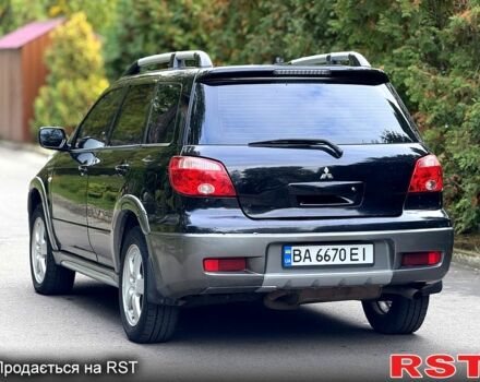 Міцубісі Аутлендер 2006 у Кропивницькому (Кіровограді) на Automoto.ua Чорний Міцубісі Аутлендер, об'ємом двигуна 2.4 л та пробігом 263 тис. км за 5999 $, фото 3 на Automoto.ua