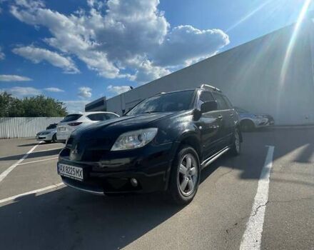 Черный Мицубиси Аутлендер, объемом двигателя 2.38 л и пробегом 260 тыс. км за 5000 $, фото 2 на Automoto.ua