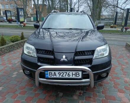 Черный Мицубиси Аутлендер, объемом двигателя 2 л и пробегом 200 тыс. км за 5100 $, фото 21 на Automoto.ua