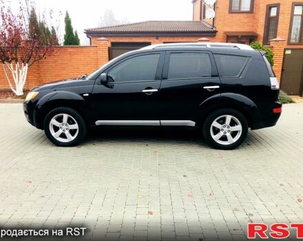 Черный Мицубиси Аутлендер, объемом двигателя 3 л и пробегом 230 тыс. км за 8999 $, фото 2 на Automoto.ua