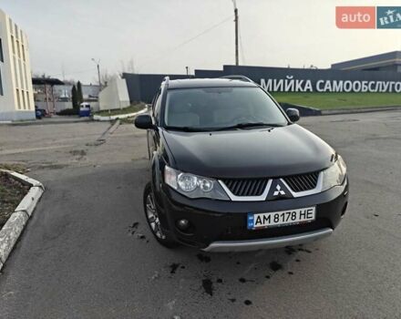 Черный Мицубиси Аутлендер, объемом двигателя 3 л и пробегом 155 тыс. км за 9800 $, фото 9 на Automoto.ua