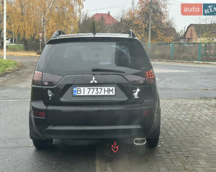 Чорний Міцубісі Аутлендер, об'ємом двигуна 3 л та пробігом 201 тис. км за 8700 $, фото 5 на Automoto.ua