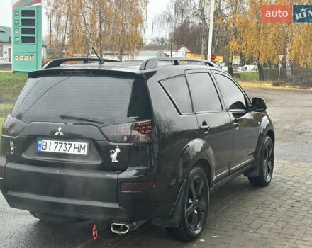 Чорний Міцубісі Аутлендер, об'ємом двигуна 3 л та пробігом 201 тис. км за 8700 $, фото 16 на Automoto.ua