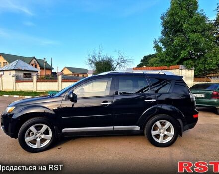Черный Мицубиси Аутлендер, объемом двигателя 2.4 л и пробегом 189 тыс. км за 7000 $, фото 7 на Automoto.ua