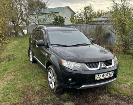 Чорний Міцубісі Аутлендер, об'ємом двигуна 2.4 л та пробігом 186 тис. км за 8700 $, фото 3 на Automoto.ua