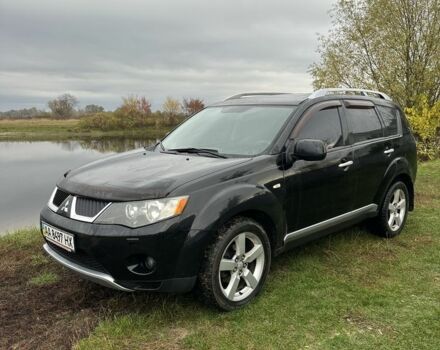 Чорний Міцубісі Аутлендер, об'ємом двигуна 2.4 л та пробігом 186 тис. км за 8700 $, фото 2 на Automoto.ua
