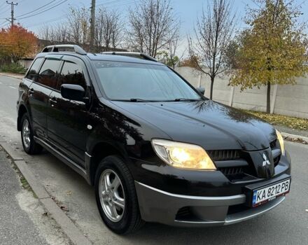 Мицубиси Аутлендер 2008 в Софіївська Борщагівка на Automoto.ua Черный Мицубиси Аутлендер, объемом двигателя 2 л и пробегом 245 тыс. км за 5900 $, фото 1 на Automoto.ua
