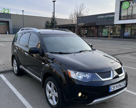 Черный Мицубиси Аутлендер, объемом двигателя 2.4 л и пробегом 237 тыс. км за 5000 $, фото 3 на Automoto.ua